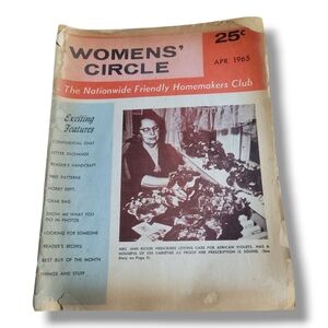 Vintage Women's Circle Magazine April 1965